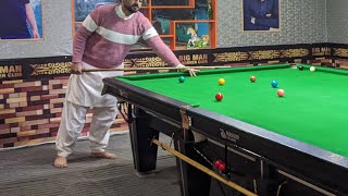 Big Man Snooker live streamed warm up practice matches different boys