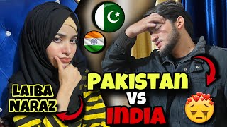 Pakistan Or India Ka Match_ Laiba Fatima Or Ahmad Ki Hogyi Larai.