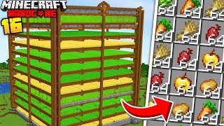 Building Automatic Farms in Minecraft Hardcore