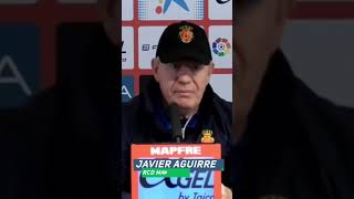 El TEMOR de Javier Aguirre antes del JUEGO entre RCD Mallorca y Cádiz CF #laliga #españa #futbol