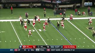 Unbelievable Mahomes Throw And Mecole Catch Saints Vs Chiefs NFL Football Highlights 2020