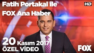 Kanada'dan Türkiye'ye büyük ayıp!20 Kasım 2017 Fatih Portakal ile FOX Ana Haber