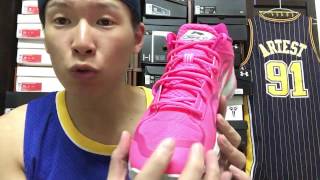 阿凱鞋評 NO.73 LI-NING 李寧音速 3 low 粉紅