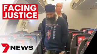 Accused killer returns to Australia to face justice | 7NEWS