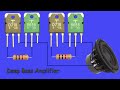 How to make Deep amplifier Bass , New Circuit amplifier at home, How to Make Amplifier Class A