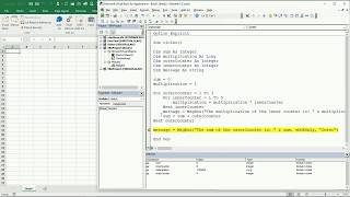 22 ENG VBA Excel Nested or multilevel FOR NEXT