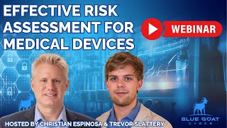 Webinar: Medical Device Risk Assessments - Cybersecurity, Compliance & Patient Safety