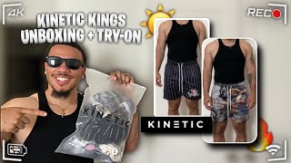 BEST SHORTS FOR SUMMER!! | KINETIC KINGS UNBOXING + TRY-ON HAUL☀️🤯