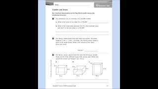 Unit 1 Math Performance Task