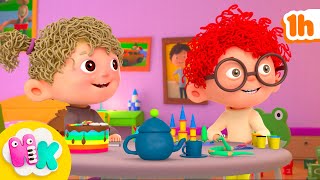 Canzone dell'argilla da modellare 🌈 Canzoni per Bambini | HeyKids Italiano