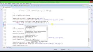 Java Swing Text Editor Part 3