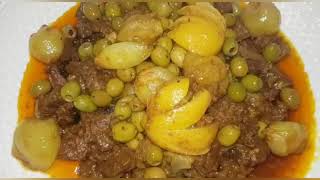 langue de bœuf à la marocaine #لسان #العجل طايب بطريقتي سهل التحضير و البنة يا سلام و# تخضيرة روعة😋