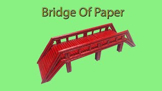 Paper Bridge / Make Bridge With A4 Paper And Coloring // Craft - Recycle