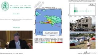 [Conférence] E. CALAIS - Apports récents de la géodésie spatiale à la compréhension des séismes