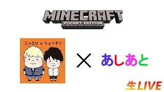 [14 開始は0:46]マイクラWEEK 2 : こっさり\u0026シュンタソ × あしあと with Google Play