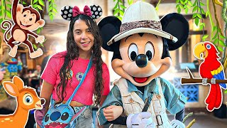 SARAH E SUA VIAGEM DE FÉRIAS NA DISNEY !!! Animal Kingdon | Sarah de Araújo