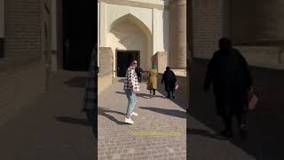 The Ark of Bukhara is a massive fortress located in the city of Bukhara, Uzbekistan!