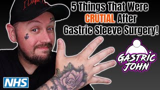 5 Crucial Tips For Immediately After Gastric Sleeve Surgery! | Weight Loss Journey!