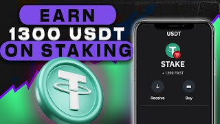 How to Earn $1300 Staking USDT – A Legit Way to Make Passive Income!