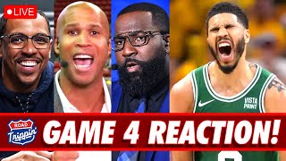 CELTICS TO THE NBA FINALS! | GAME 4 REACTION | Richard Jefferson, Kendrick Perki