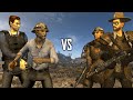 Powder Gangers VS NCR | Fallout: New Vegas NPC Battles