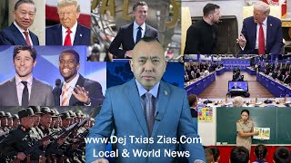 03/03/25. Trump & Zelensky Muaj Teeb Meem Loj/Cov Teb Chaws Europe Pab Ukraine/Nom Tswv Nplog.