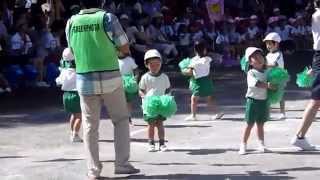 友就の運動会　2013年　3歳　まったく踊らないお遊戯