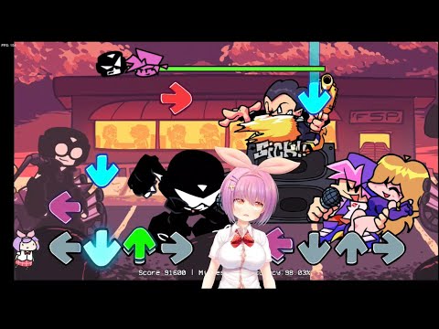 FNF Vtuber Vs B Side REDUX!! (Remixes Of Remixes!!) - YouTube