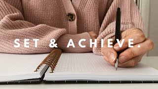 How to Set Goals for 2023 (FROM SCRATCH) & Achieve Them | 2023 GOAL PLANNING
