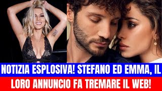 🔴 CLAMOROSO! STEFANO DE MARTINO ED EMMA MARRONE: LA NOTIZIA CHE NESSUNO SI ASPETTAVA!