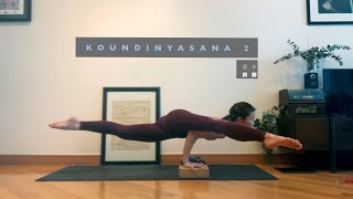 09.29 how to Koundinyasana 2 : cantonese | 廣東話