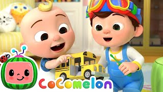 Wheels On The Bus (Toy Edition) | CoComelon Nursery Rhymes \u0026 Kids Songs