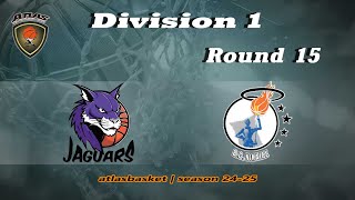 Atlasbasket - Div 1_Round 15 - JAGUARS vs ΚΑΤΡΑΚΕΙΛΑ