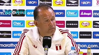 Conferencia de prensa de Juan Reynoso luego de perder ante Bolivia | Bolivia 2 - 0 Perú