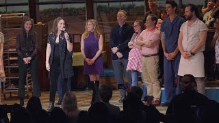 Sara Bareilles, Diane Paulus and Full Waitress Creative Team Give Final Curtain Speeches on Broadway