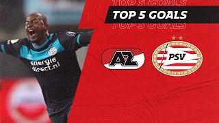 That solo from Willems 🤯 | TOP 5 GOALS #AZPSV