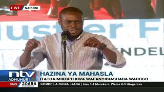 Rais Ruto azindua hazina ya mahasla