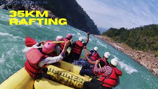 35 KM Rafting at Rishikesh | GoPro 4K Footage