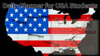 Get Organized! Daily Planner Template 2024 For USA #dailyplanner #productivity #timemanagement