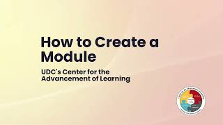 How to Create a Module