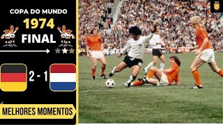 Final da Copa do Mundo 1974 - ALEMANHA 2 X 1 HOLANDA