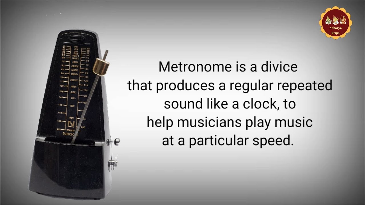 What Is Metronome & How To Practice - YouTube