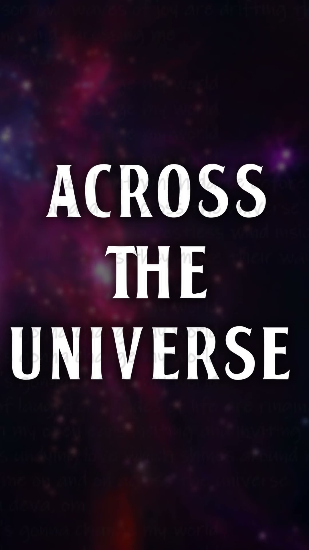 What the Beatles "Across the Universe" is About – #thebeatles #beatles #johnlennon #lyrics