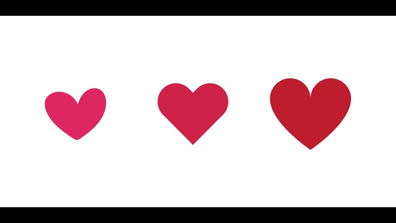 Heart Vector Illustrator Tutorial I Created A Vector Heart In
