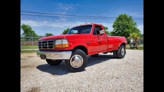 1996 Ford F-350 Reg Cab DRW *5-Speed Manual - We Ship Nationwide*