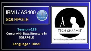 Cursor with Data Structure in sqlrpgle | cursors in sqlrpgle | sqlrpgle programming | Embedded SQL