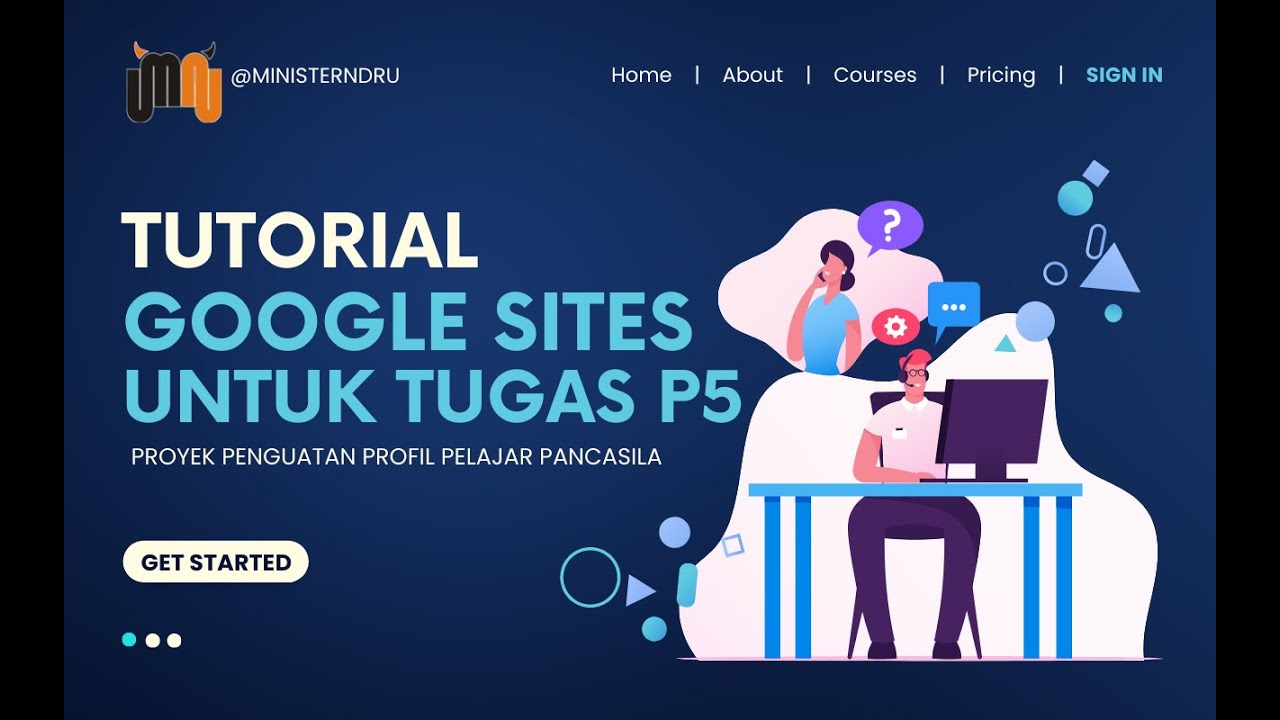 1 - TUTORIAL PEMBUATAN GOOGLE SITES UNTUK TUGAS PROYEK PENGUATAN PROFIL ...