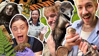 Smosh Finally Learns Animals w/ @AlveusSanctuary
