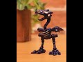 Diatryma skeleton.-Dinosaurs Plastic model/ Jurassic World-