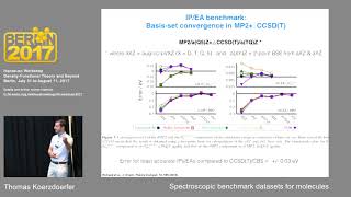 L11, Thomas Körzdörfer, Spectroscopic benchmark datasets for molecules